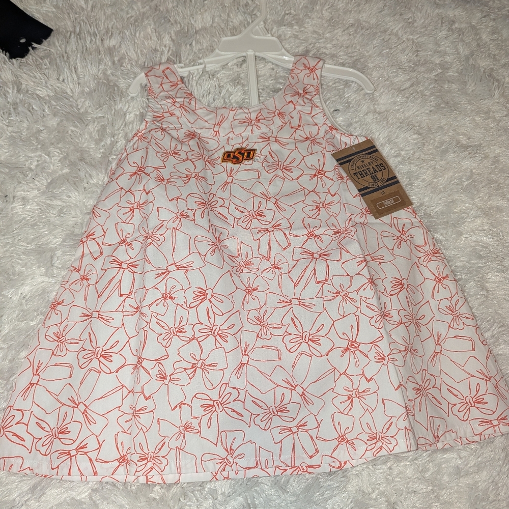 Nwt Rivalry Threads OSU Cowboys Dress 3t
